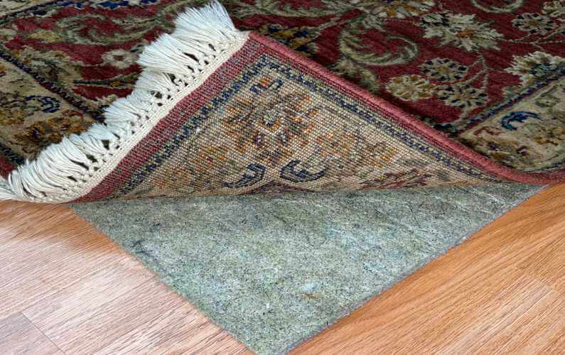 What’s the best rug pad to use if I have a dog that occasionally has accidents on my rugs?